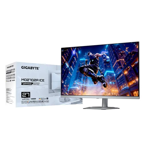 Геймърски монитор GIGABYTE MO27Q2A ICE - 27" QD-OLED, QHD(2560x1440), 280Hz, 0.03ms, G-Sync, FreeSync Premium Pro - image 7