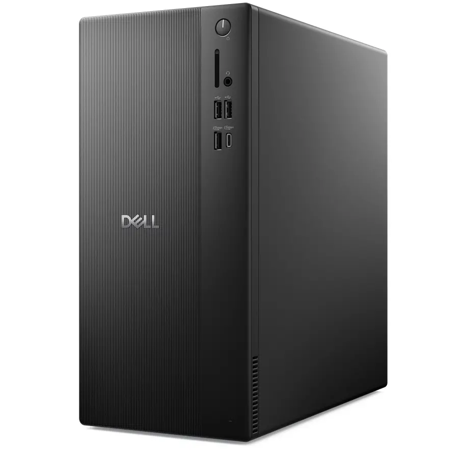 Настолен компютър, Dell Pro Tower Essential QVT1260, Intel Core Ultra 7 265K (13 TOPS NPU, 20 cores, up to 5.3GHz), 16GB, 1x16GB, DDR5, 5600MT/s, 512GB M.2 PCIe, Intel UHD Graphics, Wi-Fi 6, Keyboard&Mouse, 180W, Win 11 Pro, 3Y PS - image 1