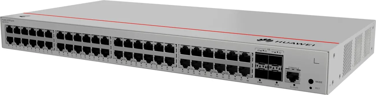 Комутатор Huawei S220-48T4S, 48x1G, 4x1G SFP, L2, 104 Gbit/s