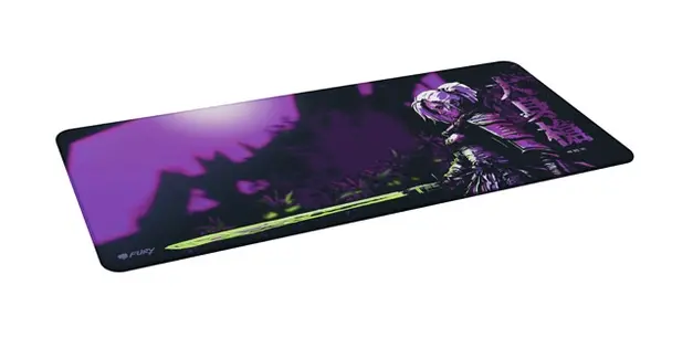 Подложка за мишка, Fury Mouse pad, Yari Speed XL,980 x 400 mm, Shadow Duelist - image 1