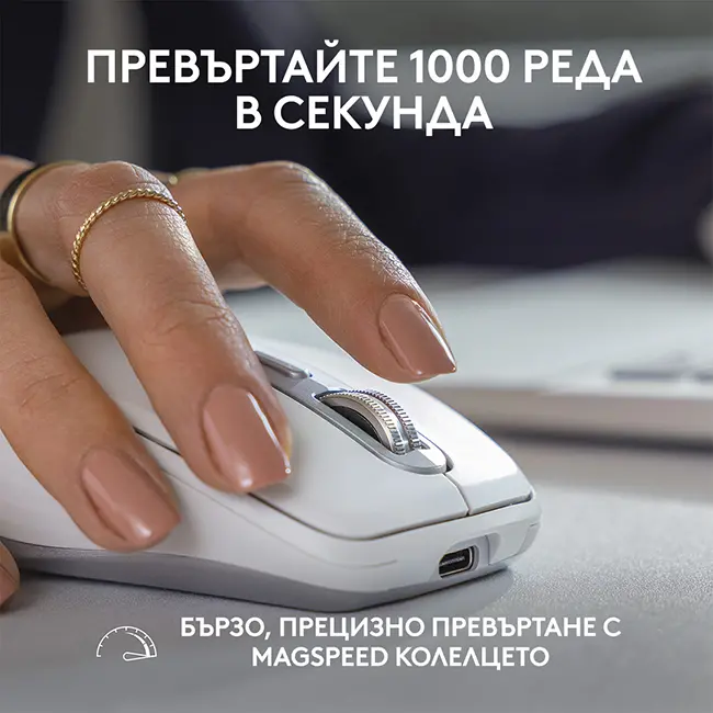 МИШКА LOGITECH MX Anywhere 3S - Wireless / Безжична  - Graphite - PN 910-006929 - image 4