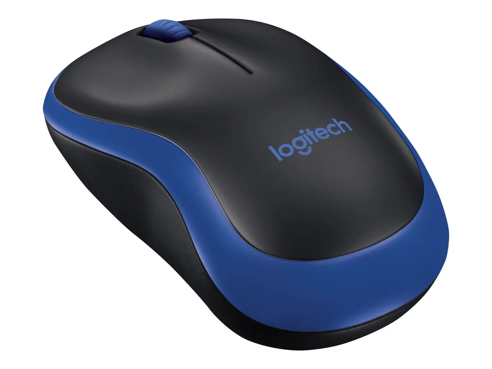 МИШКА LOGITECH M185 - Оптична / Optical - Wireless / Безжична - USB - Blue - PN 910-002236 - image 1