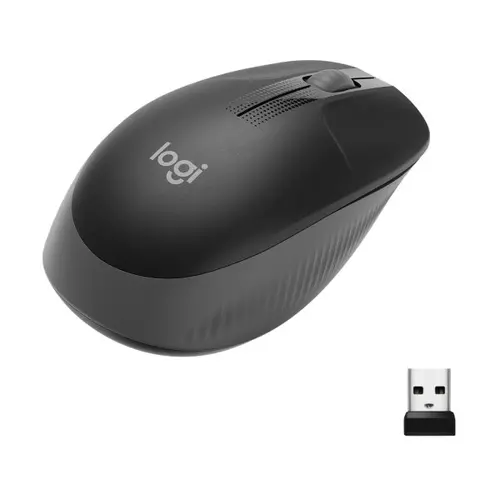 МИШКА LOGITECH M190 - RF, 1000 dpi, 1x AA - Wireless / Безжична - Black - PN 910-005905 - image 1