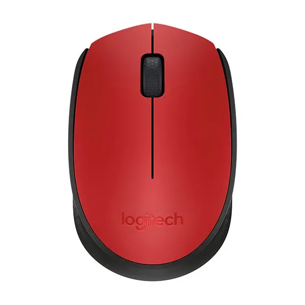 MOUSE LOGITECH M171 - Fără fir - Roșu Negru - PN 910-004641