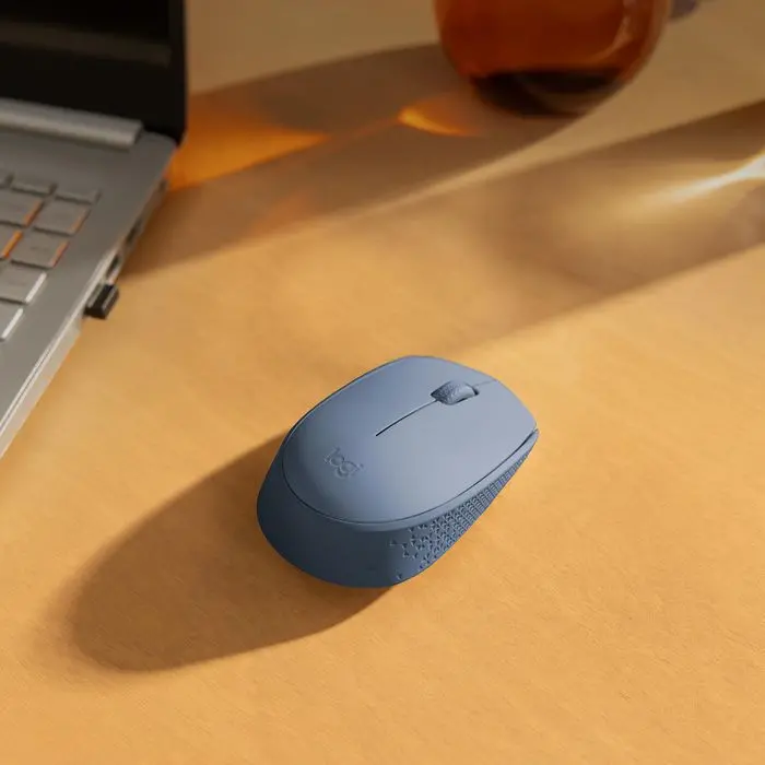 МИШКА LOGITECH M171 - Оптична / Optical - 1000 dpi - Wireless / Безжична - Blue Grey - PN 910-006866 - image 5