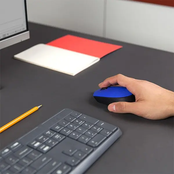 МИШКА LOGITECH M171 - Wireless / Безжична - Blue Black - PN 910-004640 - image 3