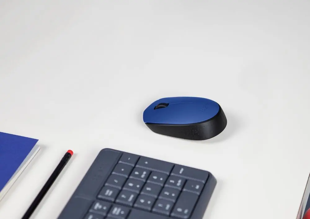 МИШКА LOGITECH M171 - Wireless / Безжична - Blue Black - PN 910-004640 - image 6
