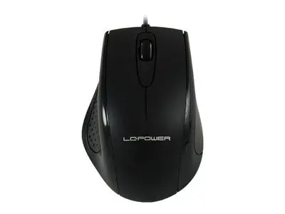 МИШКА LC POWER M710B USB - Оптична / Optical - USB - 800 dpi - Black - PN LC-M710B