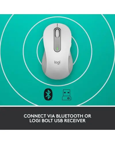 МИШКА LOGITECH M650L - Wireless / Безжична - White - PN 910-006240 - image 9