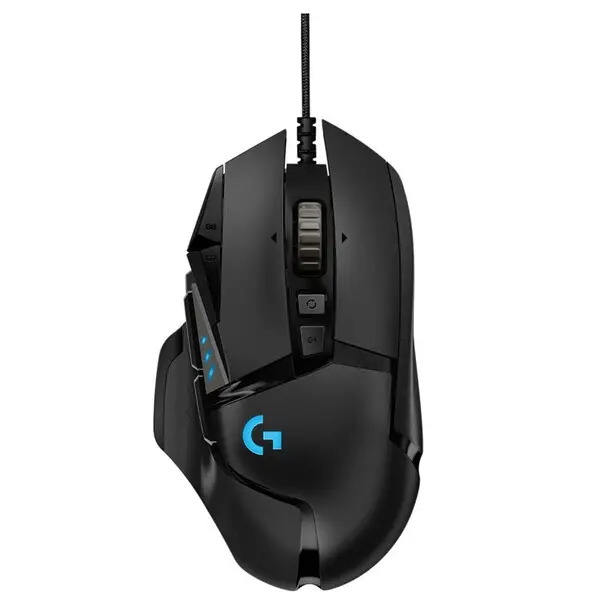 ГЕЙМИНГ МИШКА LOGITECH G502 HERO - High Performance Gaming Mouse, USB Type-A - USB - Black - PN 910-005470