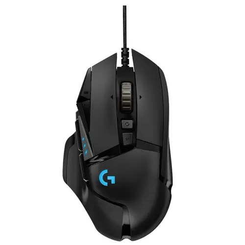 MOUSE GAMING LOGITECH G502 HERO - High Performance Gaming Mouse, USB Type-A - USB - Negru - PN 910-005470 - 1