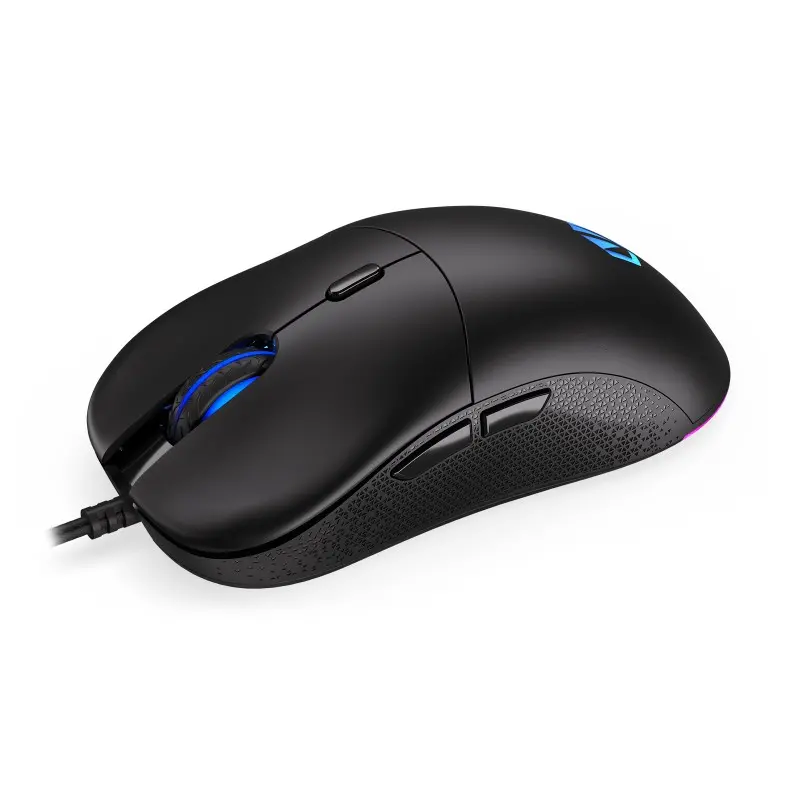ГЕЙМЪРСКА МИШКА ENDORFY GEM Plus PAW3370 - Оптична / Optical - USB - Maximum sensitivity 19,000 dpi - Жична / Wired - Black - PN EY6A005 - image 1