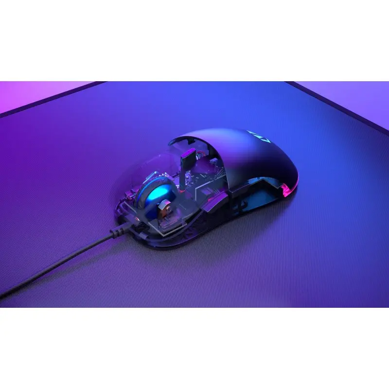 ГЕЙМЪРСКА МИШКА ENDORFY GEM Plus PAW3370 - Оптична / Optical - USB - Maximum sensitivity 19,000 dpi - Жична / Wired - Black - PN EY6A005 - image 3