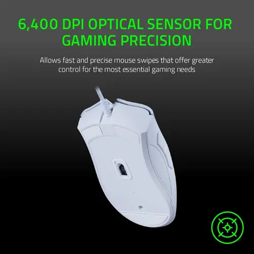 ГЕЙМЪРСКА МИШКА RAZER DEATH ADDER Wired - White - PN RZ01-03850200-R3M1 - image 3