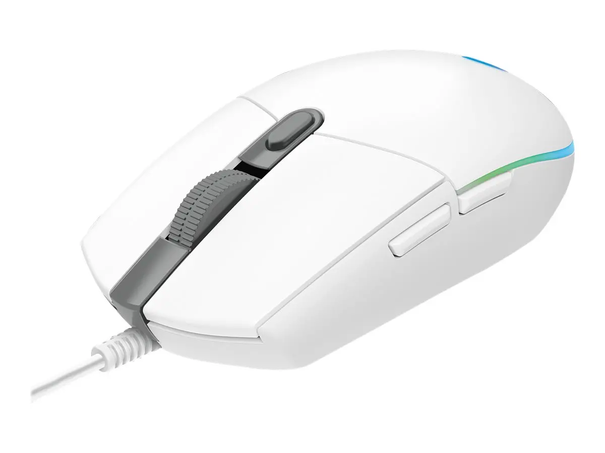ГЕЙМЪРСКА МИШКА LOGITECH G102 Lightsync USB - White - PN 910-005824 - image 1