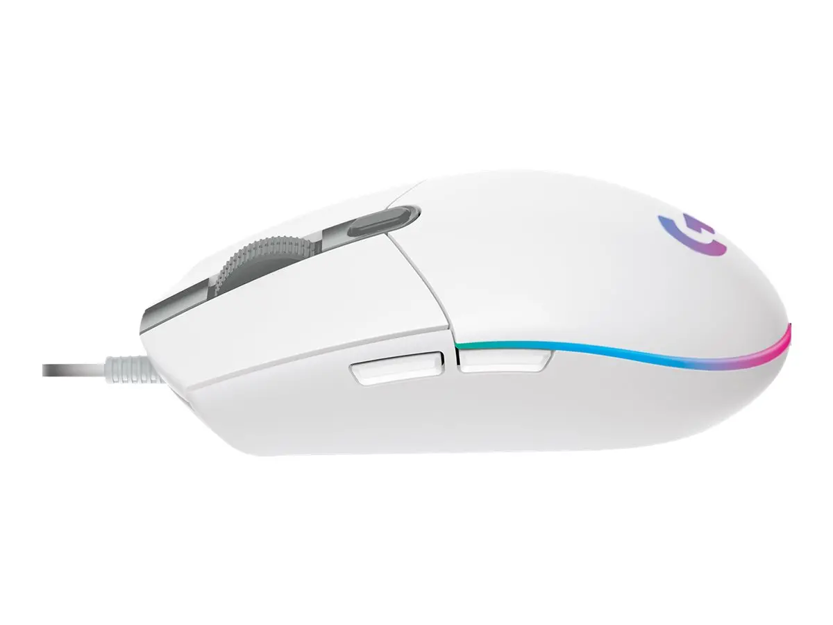 ГЕЙМЪРСКА МИШКА LOGITECH G102 Lightsync USB - White - PN 910-005824 - image 3