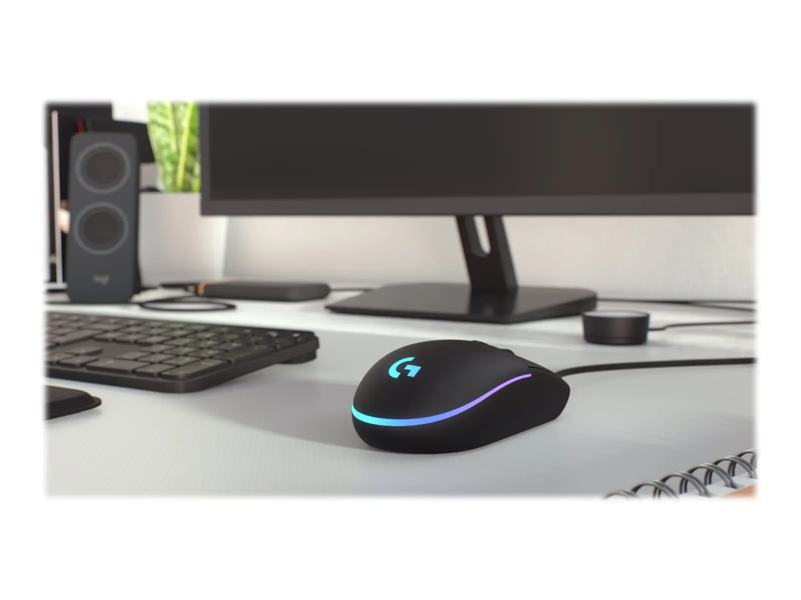 ГЕЙМЪРСКА МИШКА LOGITECH G203 Lightsync USB - Жична - Black - PN 910-005796 - image 6