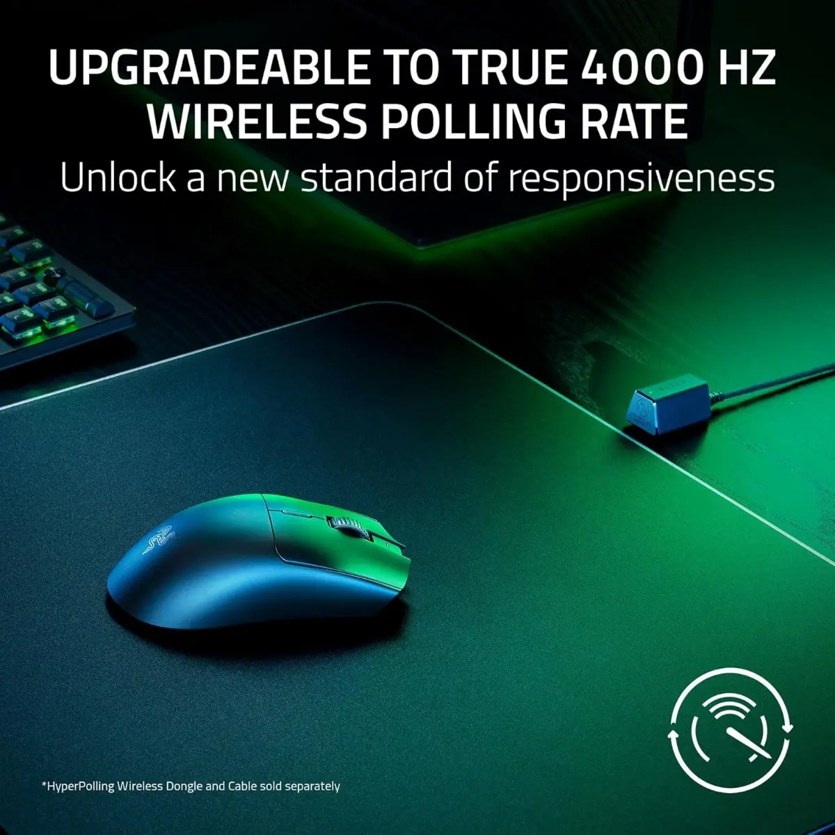 ГЕЙМЪРСКА МИШКА RAZER VIPER V3 HyperSpeed - Wireless - Black - PN RZ01-04910100-R3M1 - image 5