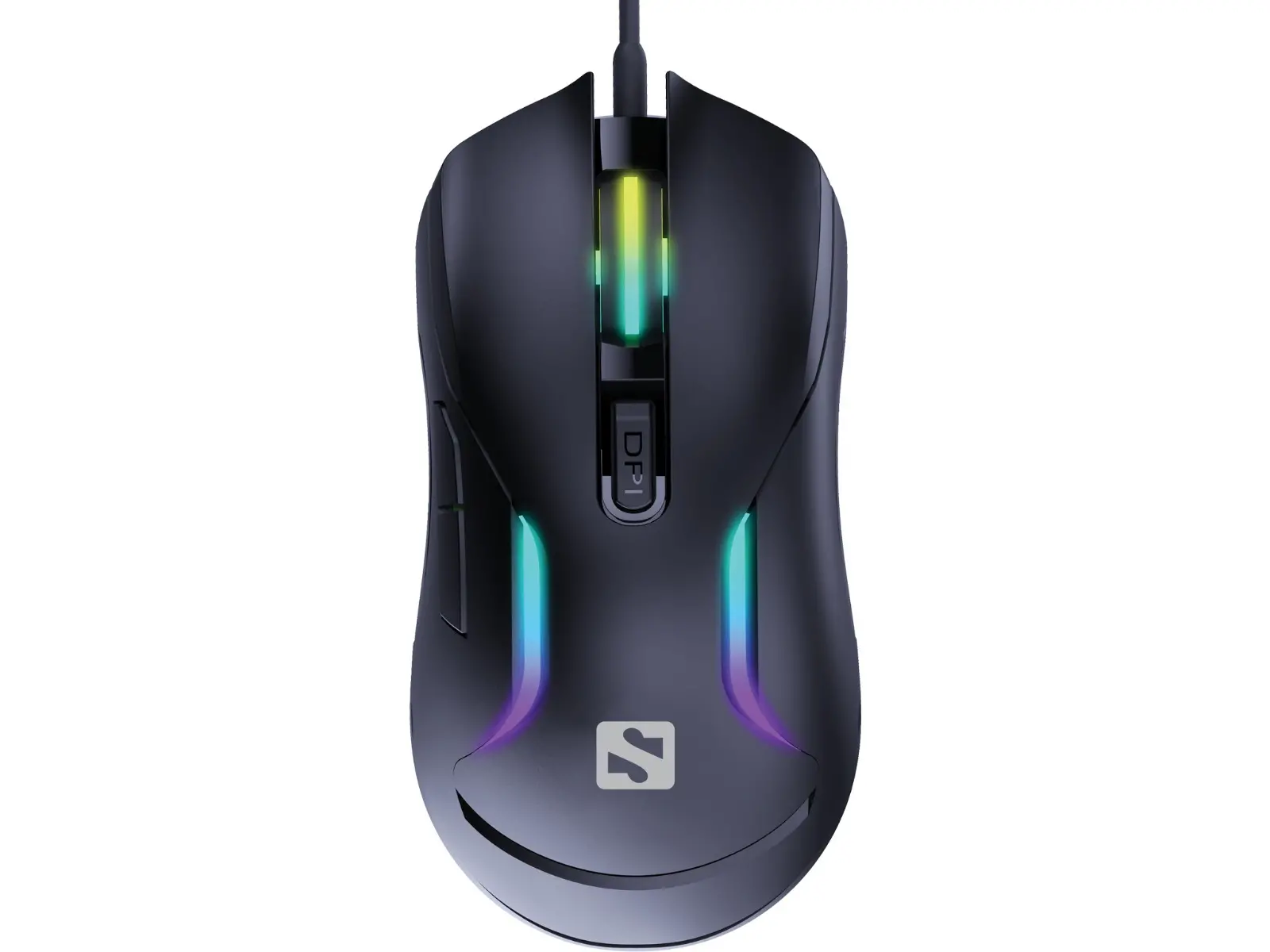 GAMING ΠΟΝΤΙΚΙ SANDBERG LightFlow 6D - Μαύρο - PN 640-27