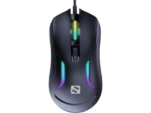 ГЕЙМЪРСКА МИШКА SANDBERG LightFlow 6D - Black - PN 640-27