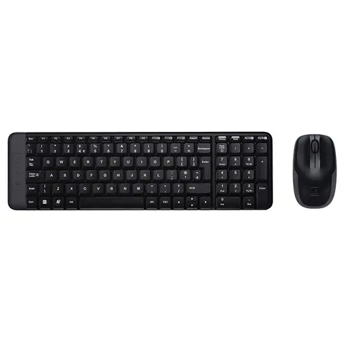 КОМПЛЕКТ МИШКА + КЛАВИАТУРА LOGITECH MK220 US - Wireless / Безжична - Black - БЕЗ БДС КИРИЛИЗАЦИЯ (WITHOUT BDS CYRILLIC) - PN 920-003161 - image 2