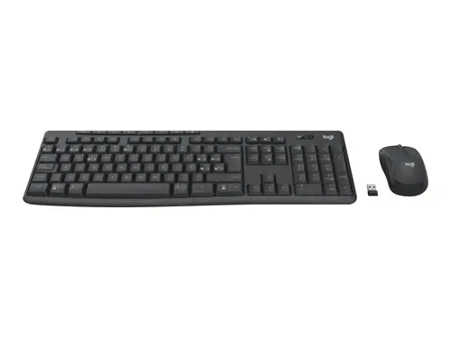 КОМПЛЕКТ МИШКА + КЛАВИАТУРА LOGITECH MK370 - Wireless / Безжична - QWERTY - US - БЕЗ БДС КИРИЛИЗАЦИЯ (WITHOUT BDS CYRILLIC) - Graphite - PN 920-012077 - image 1