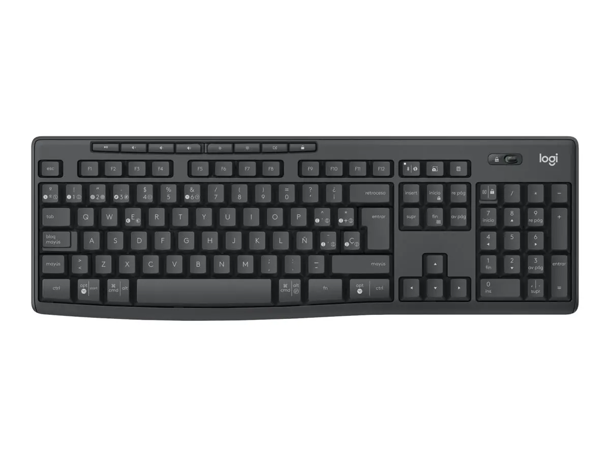 КОМПЛЕКТ МИШКА + КЛАВИАТУРА LOGITECH MK370 - Wireless / Безжична - QWERTY - US - БЕЗ БДС КИРИЛИЗАЦИЯ (WITHOUT BDS CYRILLIC) - Graphite - PN 920-012077 - image 7