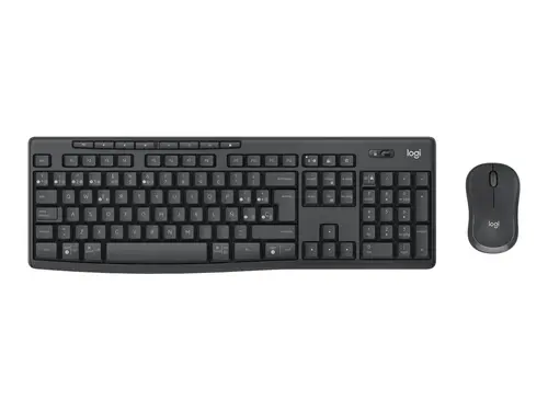 SET MOUSE + TASTATURĂ LOGITECH MK370 - Fără fir - QWERTY - US - FĂRĂ CHIRILICĂ BDS - Graphite - PN 920-012077 - 1