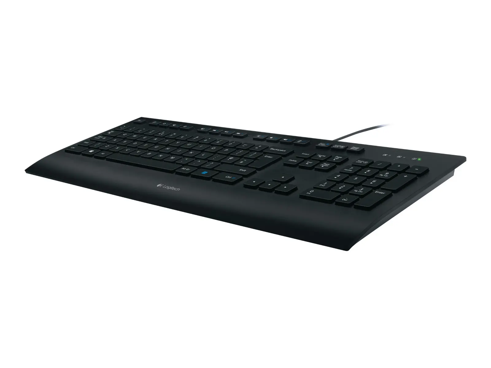 КЛАВИАТУРА LOGITECH K280e US - USB - БЕЗ БДС КИРИЛИЗАЦИЯ (WITHOUT BDS CYRILLIC) - Black - PN 920-005217 - image 3