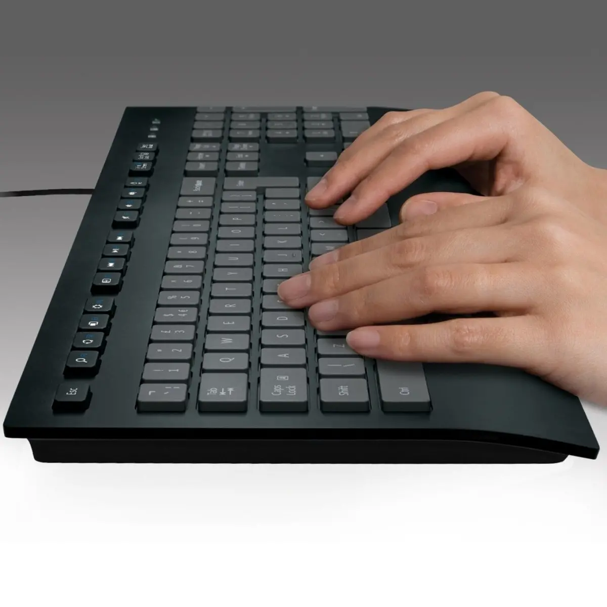 КЛАВИАТУРА LOGITECH K280e US - USB - БЕЗ БДС КИРИЛИЗАЦИЯ (WITHOUT BDS CYRILLIC) - Black - PN 920-005217 - image 4