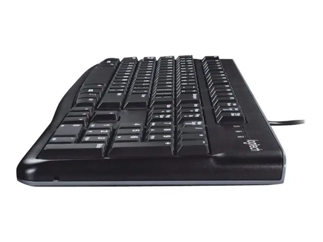 КЛАВИАТУРА LOGITECH K120U US USB - С БДС КИРИЛИЗАЦИЯ   (WITH BDS CYRILLIC) - Black - PN 920-002508 - image 4