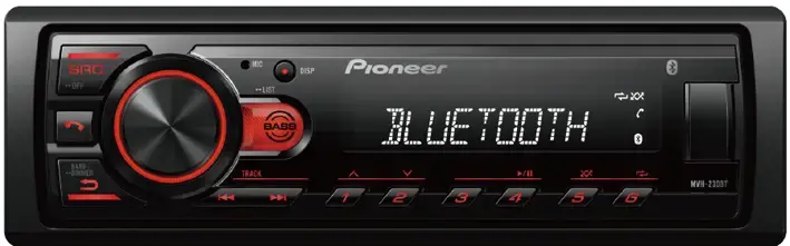 Pioneer Радио за кола, MHV-230BT