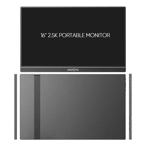 Arzopa преносим монитор Portable Monitor - Z1RC - 16", 2.5K, 60Hz, IPS - image 6