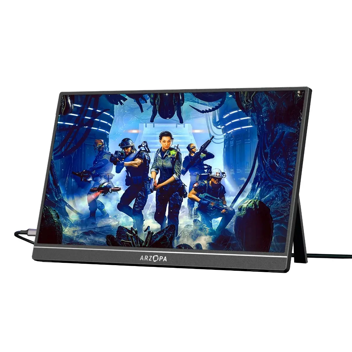 Arzopa преносим монитор Portable Monitor - Z1FC with Sleeve Bag - 16.1", 144Hz, IPS - image 4