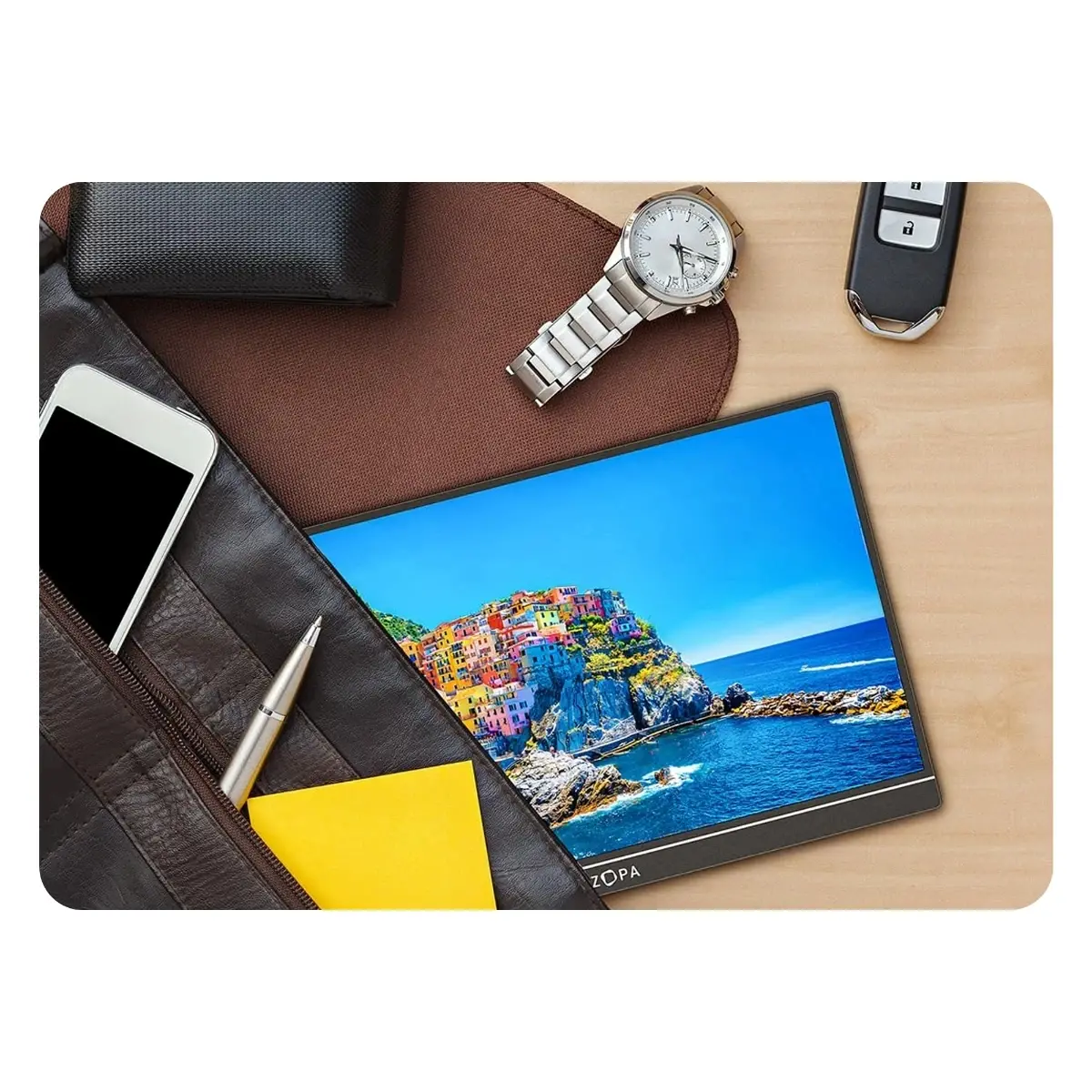 Arzopa преносим монитор Portable Monitor - Z1FC with Sleeve Bag - 16.1", 144Hz, IPS - image 7