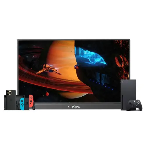 Arzopa преносим монитор Portable Monitor - A1M - 17.3", 60Hz, IPS - image 3