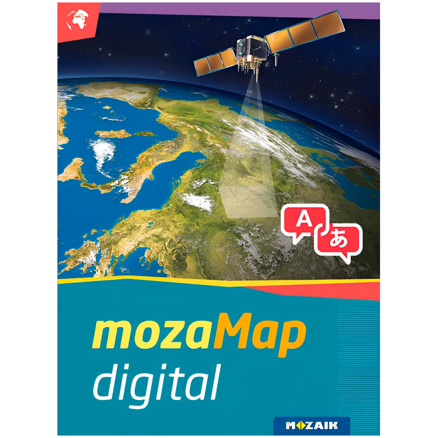 Multilingual Geographical Digital Atlas - Upper Primary. 1year, 1device. 127 maps.