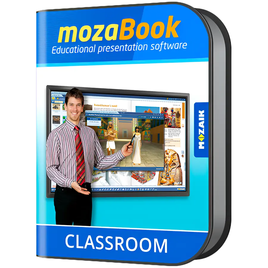 mozaBook CLASSROOM, software educațional interactiv pentru profesori, 1 an
