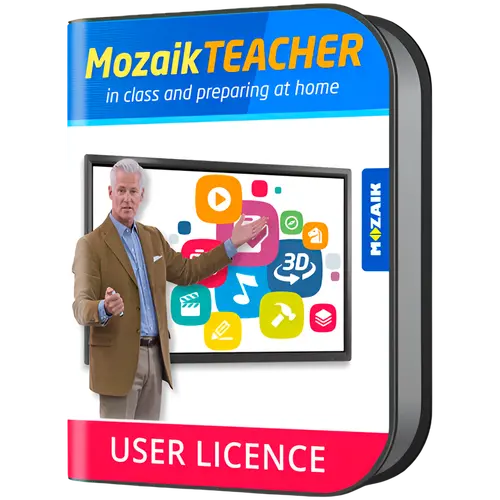 Mozaik TEACHER license for all platform, for one teacher, 1 year