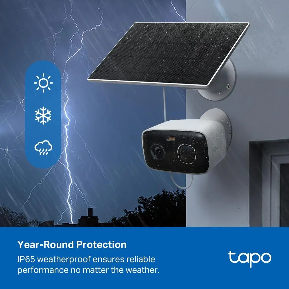 Охранителна соларна камера TP-Link Tapo C400 Kit - image 2
