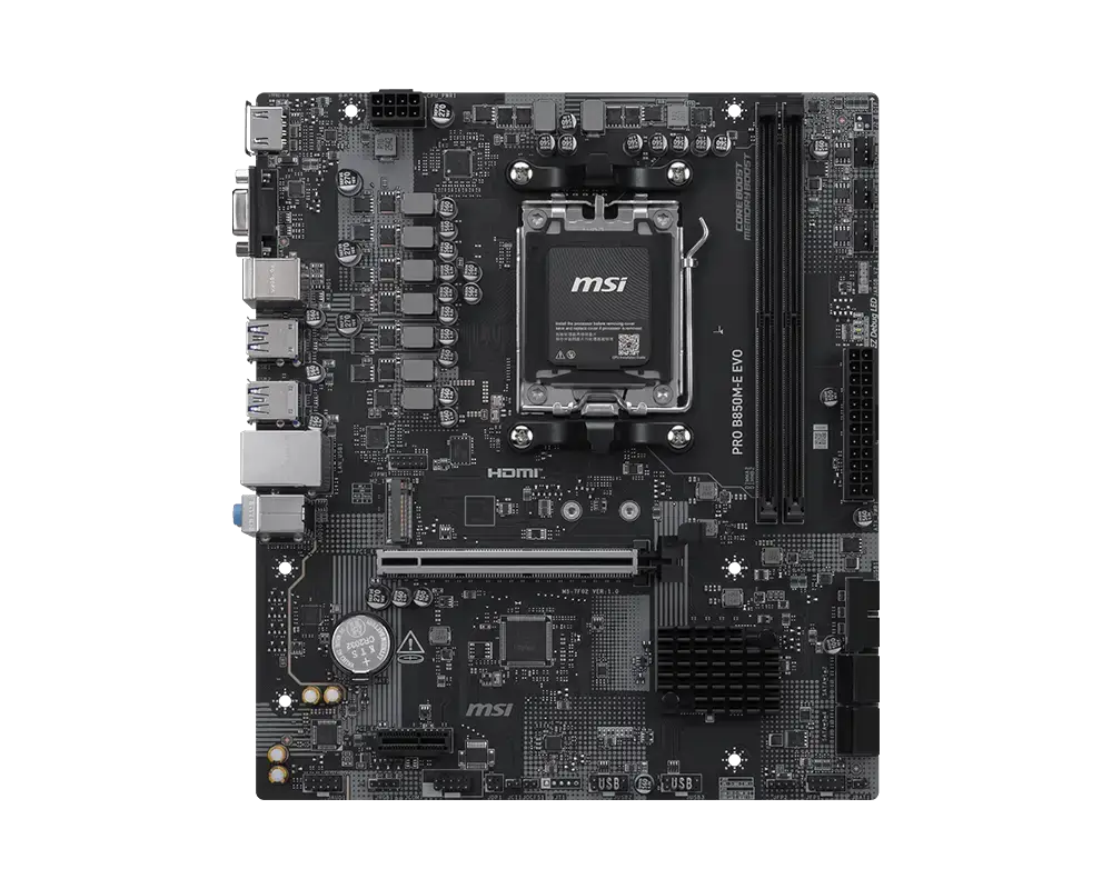 Placă de bază, MSI PRO B850M-E EVO