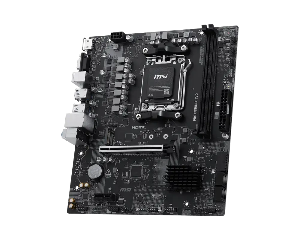 Дънна платка, MSI PRO B850M-E EVO - image 2