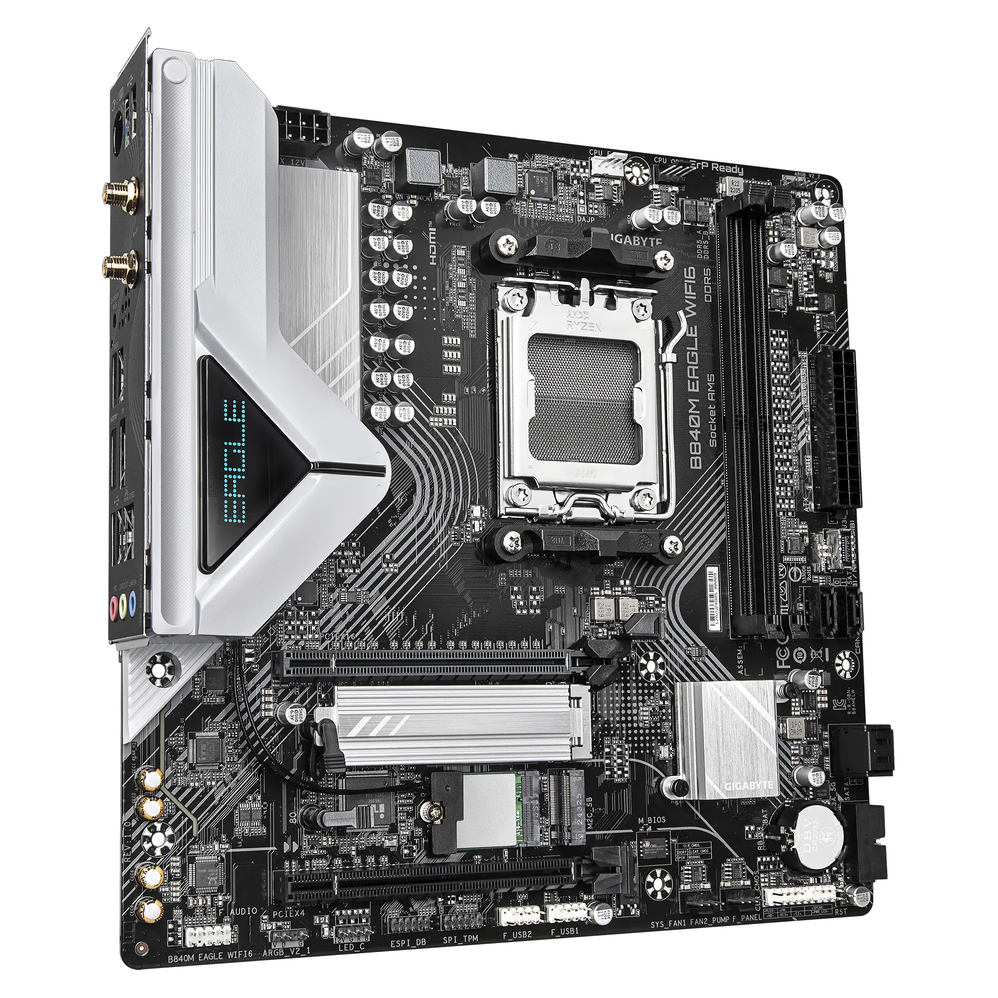 Дънна платка GIGABYTE B840M EAGLE WIFI6 socket AM5 - image 1