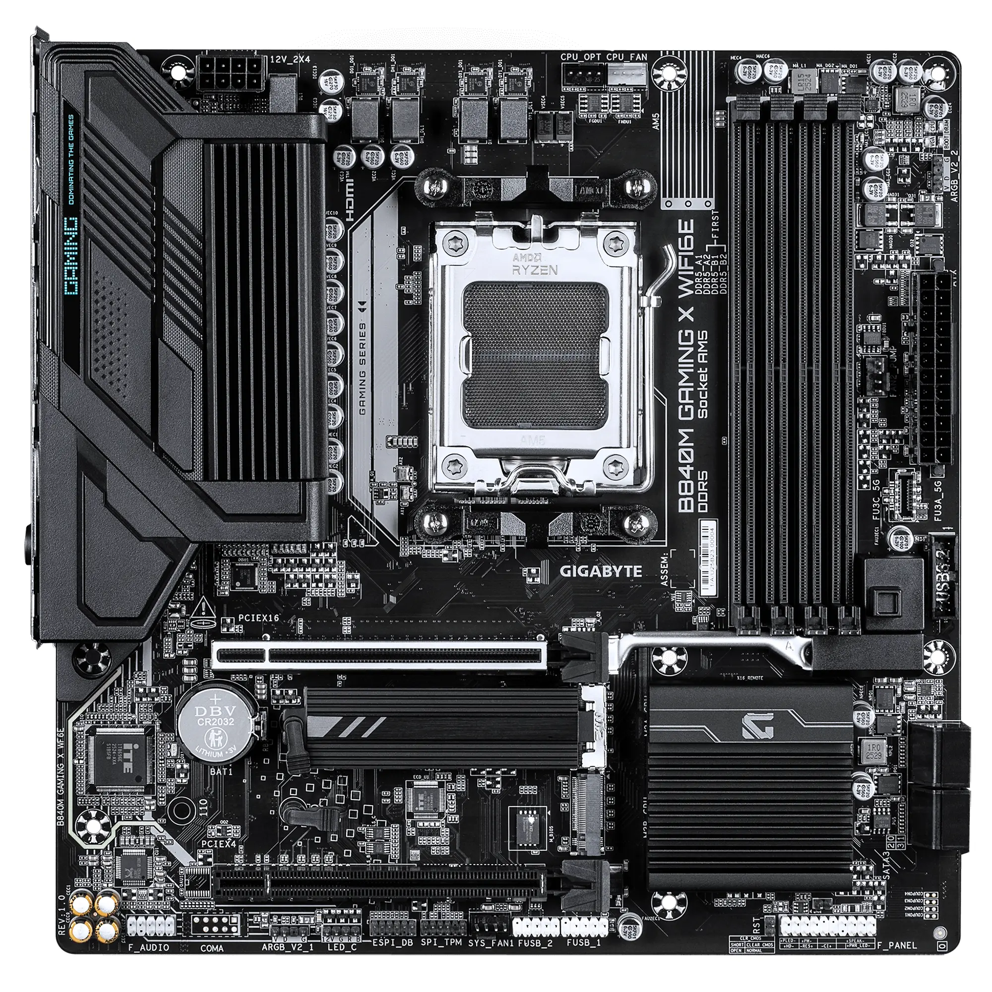 Placă de bază GIGABYTE B840M GAMING X WIFI 6E socket AM5