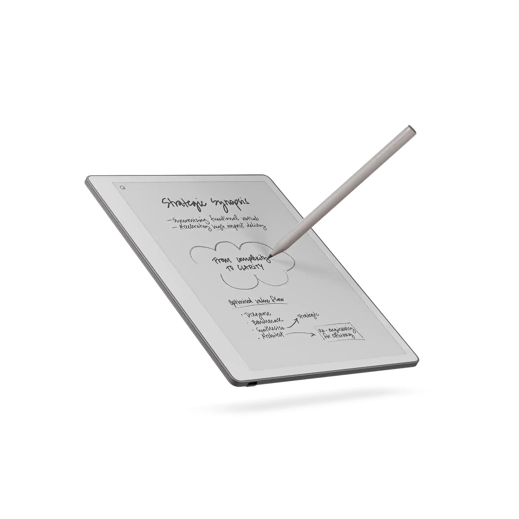 Таблет reMarkable Paper Pure 10.3” Paper Tablet, в комплект с Marker Plus и калъф Sleeve Folio Ocean Blue - image 2