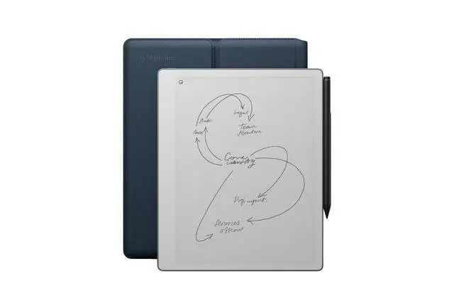 Таблет reMarkable Paper Pure 10.3” Paper Tablet, в комплект с Marker Plus и калъф Sleeve Folio Ocean Blue - image 3