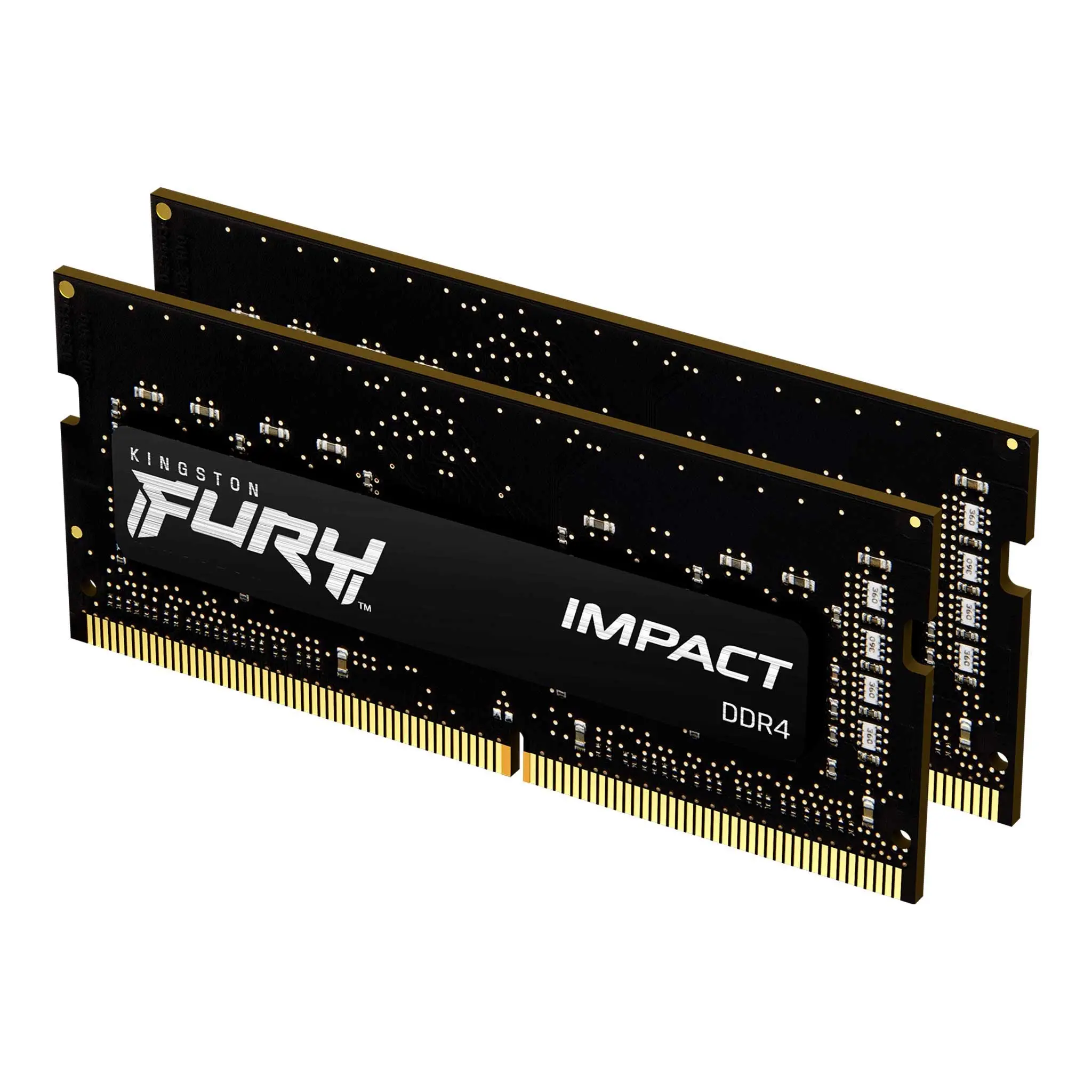 Памет Kingston Fury Impact 32GB(2x16GB) SODIMM DDR4 3200MHz CL20 16Gbit - KF432S20IBK2/32