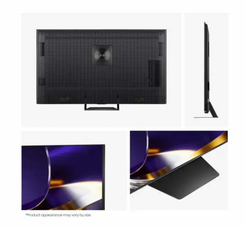 Телевизор, Hisense 55"U7S Pro, 4K Ultra HD 3840x2160, ULED, FALD, Quantum Dot, 165Hz, IPS, HDR 10+, HLG, Dolby Vision IQ, Dolby Atmos, Smart TV, WiFi 5GHz, WiFi Direct, BT, Anyview Cast,light sensor,Solar Powered Remote, 4xHDMI, 2xUSB, LAN, CI+, DVB-T2/C/S2, Black - image 2