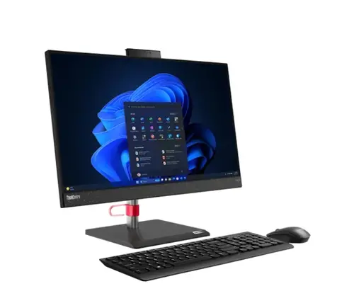 Настолен компютър - всичко в едно, Lenovo ThinkCentre neo 50a 27 G6 AIO Intel Core Ultra 7 256V, 8C (up to 4.8GHz, 12MB), 16GB LPDDR5X-8533, 512GB SSD, 27" FHD (1920x1080) IPS AG, Integrated Intel Arc Graphics, 5MP, WLAN, BT, KB, Mouse, Luna Grey, Monitor Stand, DOS, 3Y Onsite - image 4