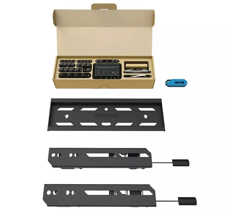 Стойка, Neomounts Level-850 TV mount wall 24-65" - fixed - lockable - fast installation - image 10